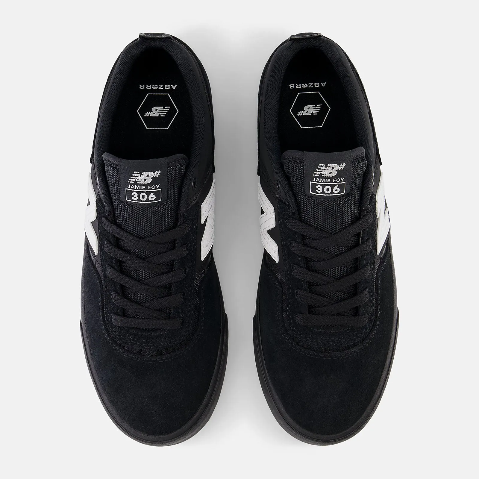 NEW BALANCE 306 JAMIE FOY BLACK/BLACK/WHITE