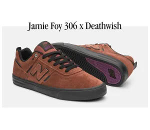 NEW BALANCE x DEATHWISH JAMIE FOY 306 BROWN/BLACK