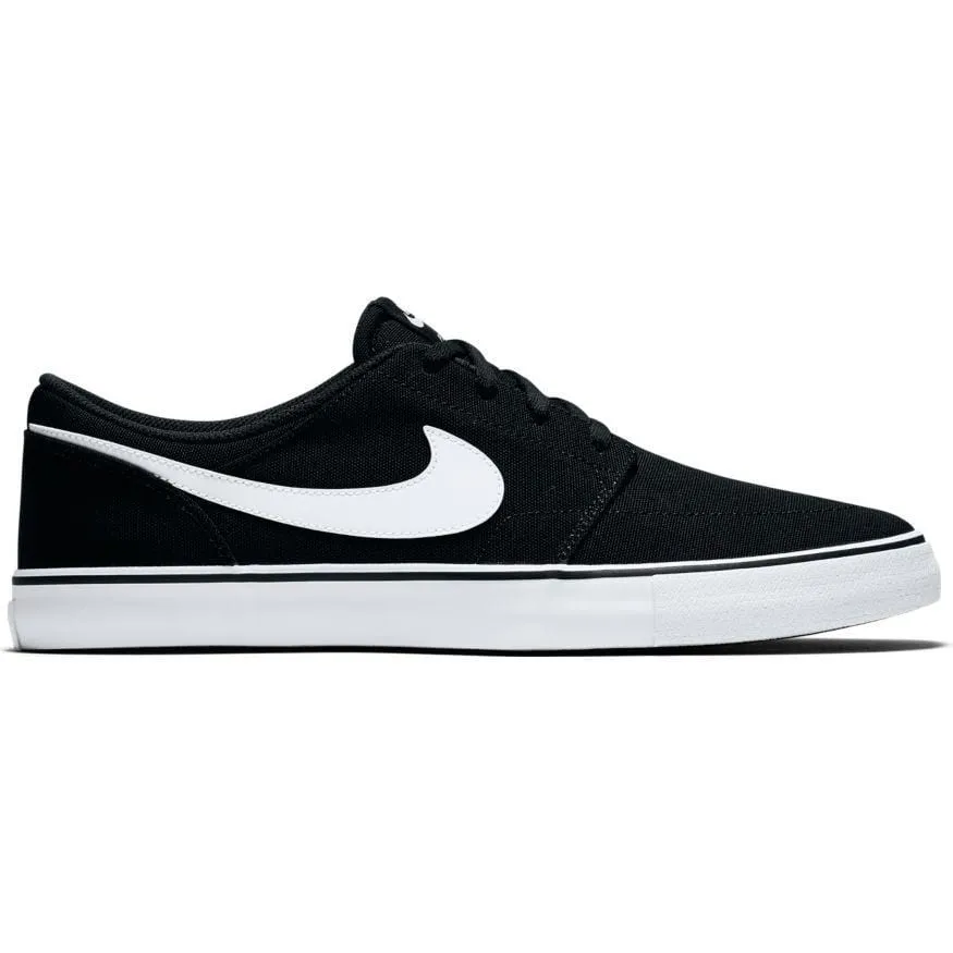 Nike SB Solarsoft Portmore II Black White