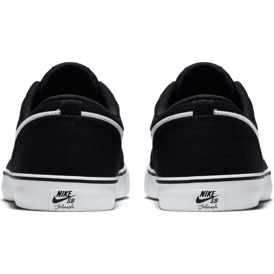 Nike SB Solarsoft Portmore II Black White