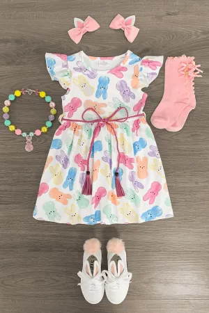 Pastel Peep Bunny Dress