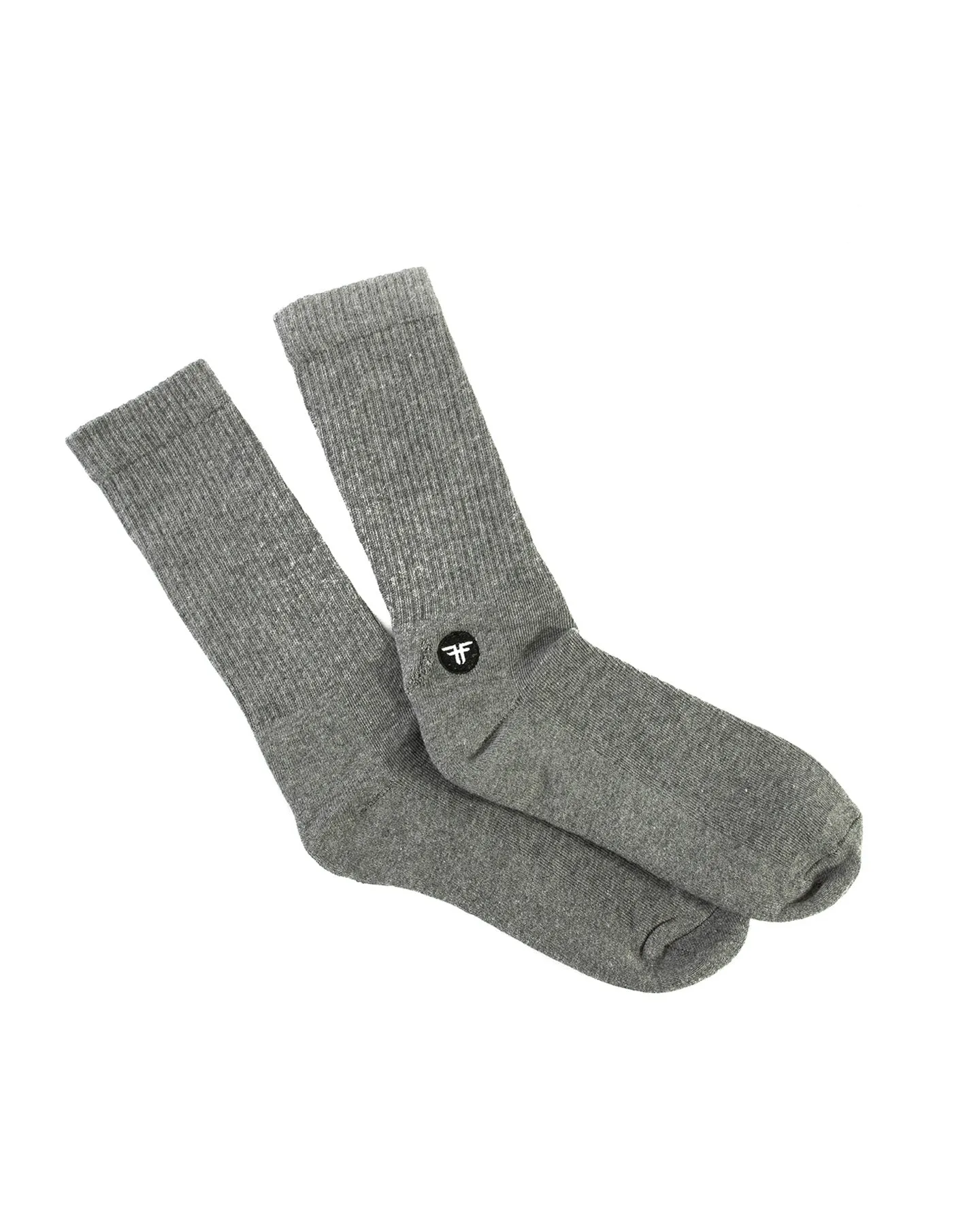 PATCH SOCK - HEATHER GRAY