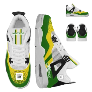 Personalized Sneakers, Custom Sneakers, Put name or business name on it, AJ4-C05100