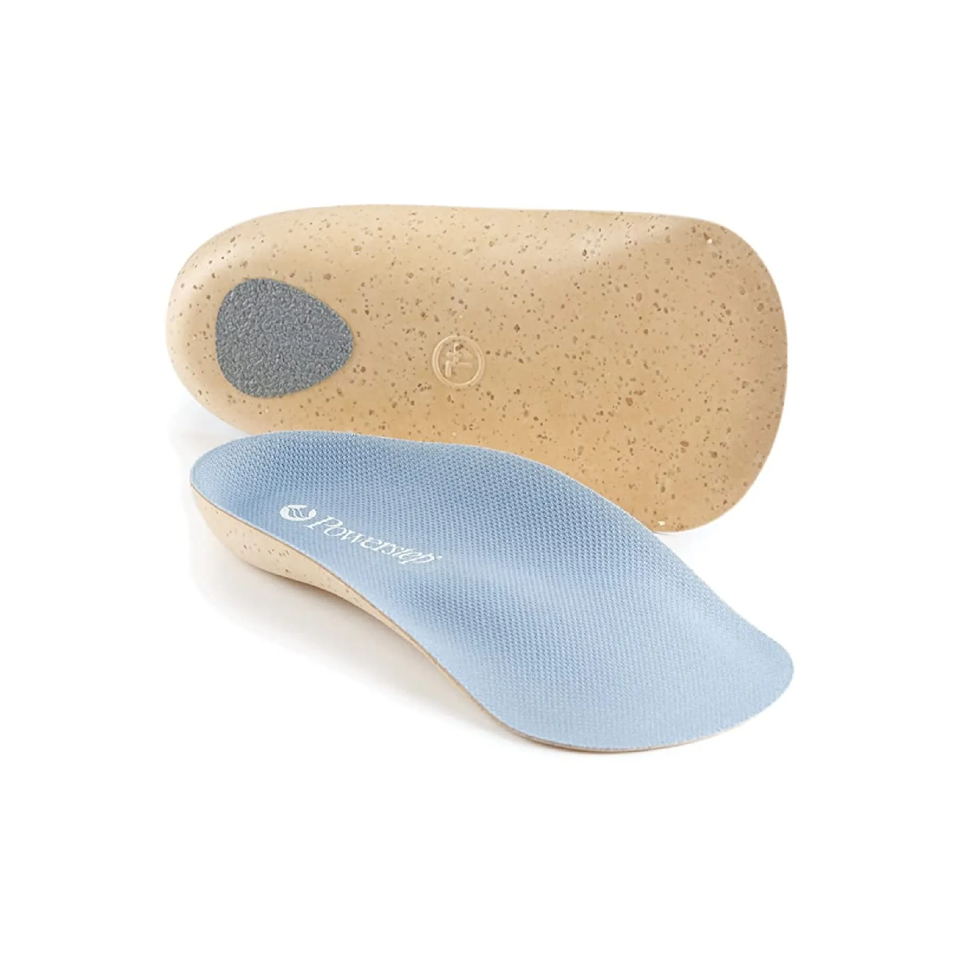 Powerstep Flexiarch | 3/4 | Medial and Lateral Contoured Arch Support For Motion Control | Color Blue