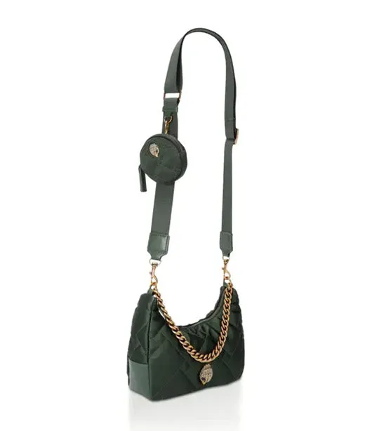 Recycled Multi Crossbody Dark Green