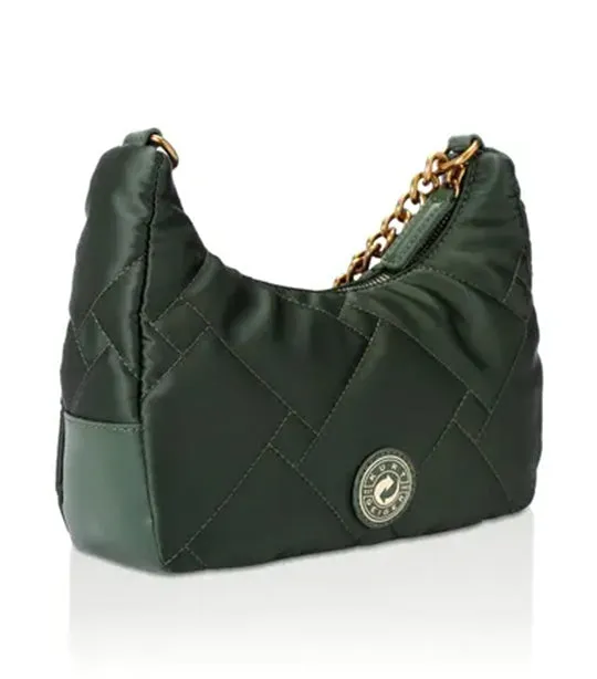 Recycled Multi Crossbody Dark Green