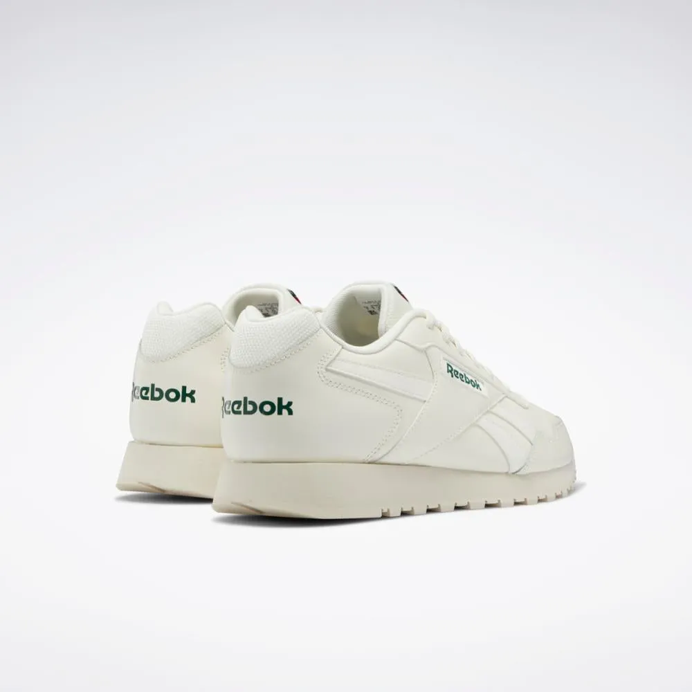 Reebok Footwear Men Reebok Glide CHALK/DRKGRN/FLASRD