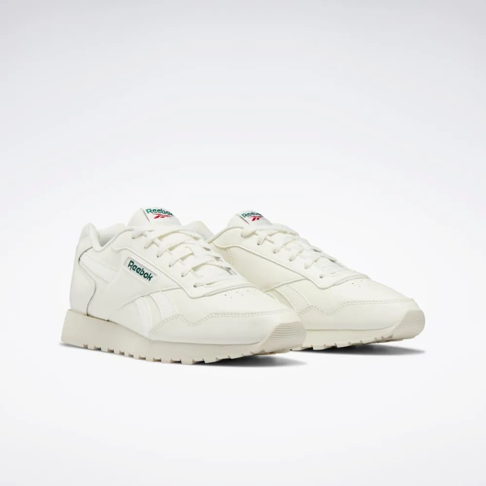 Reebok Footwear Men Reebok Glide CHALK/DRKGRN/FLASRD