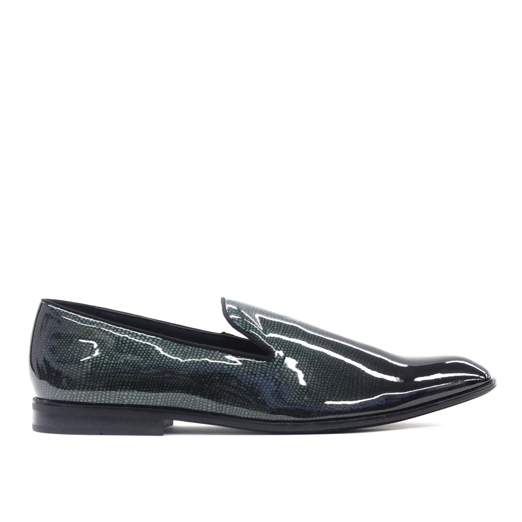 ROMA RIO,PLAIN TOE-SLIP ON-SHOES-5623-GREEN