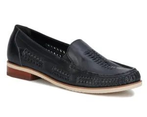 Ros Hommerson Wendy Women Slip-on Shoes In Black Nappa Leather