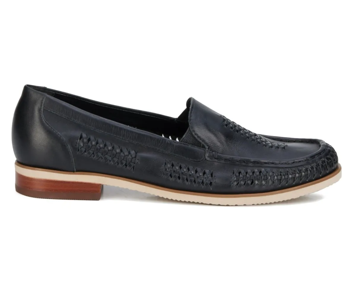 Ros Hommerson Wendy Women Slip-on Shoes In Black Nappa Leather