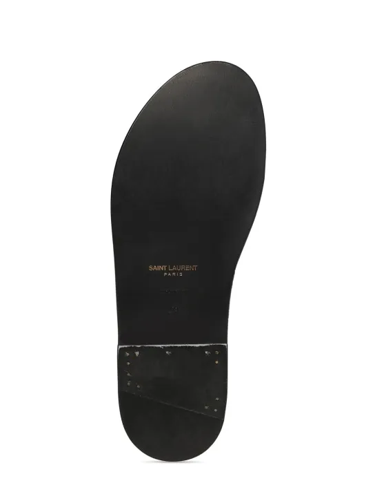 Saint Laurent   Milo 05 leather sandals 