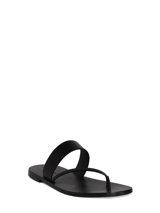 Saint Laurent   Milo 05 leather sandals 