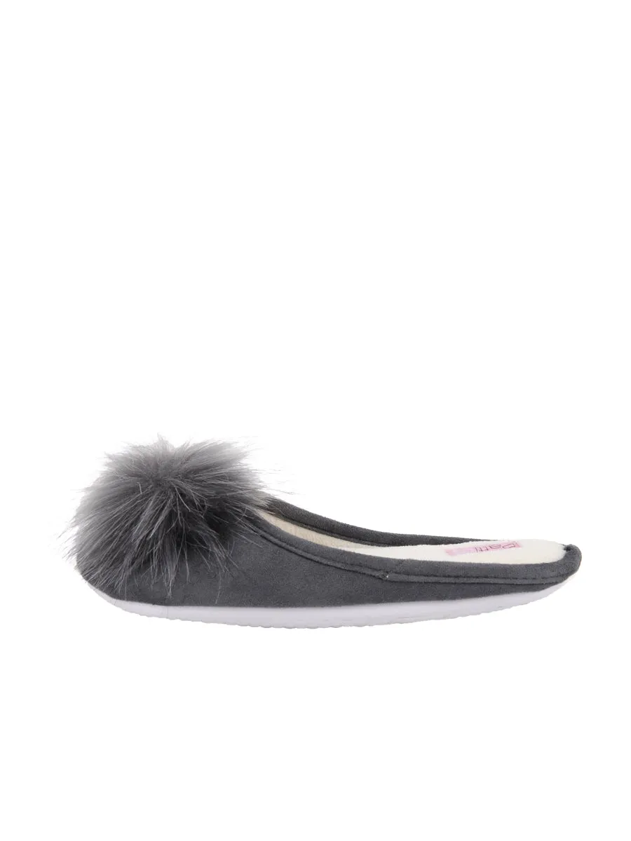 Sally Pouf Slip on Slipper