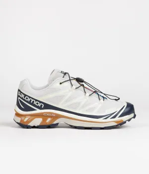 Salomon XT-6 Shoes - Lunar Rock / Dark Sapphire / Rubber