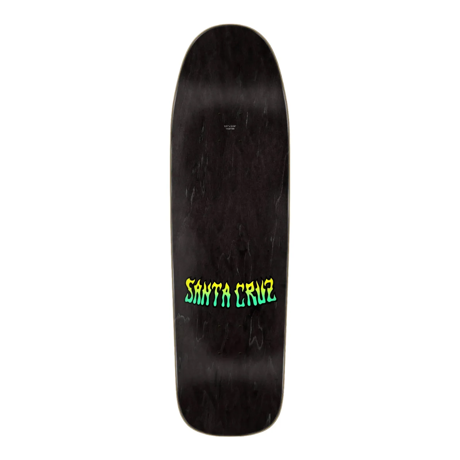 Santa Cruz Shaped Skateboard Deck Dressen Rose Crew Two 9.31”