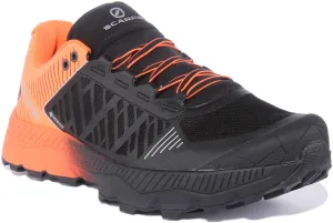 Scarpa Spin Ultra GTX In Black Orange For Men