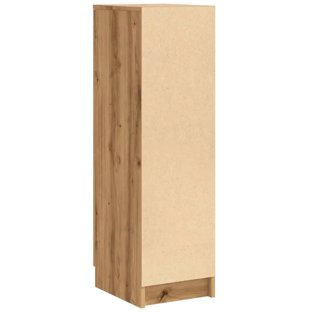 Shoe Cabinet Artisan Oak 29.5x35x100.5 cm Engineered Wood