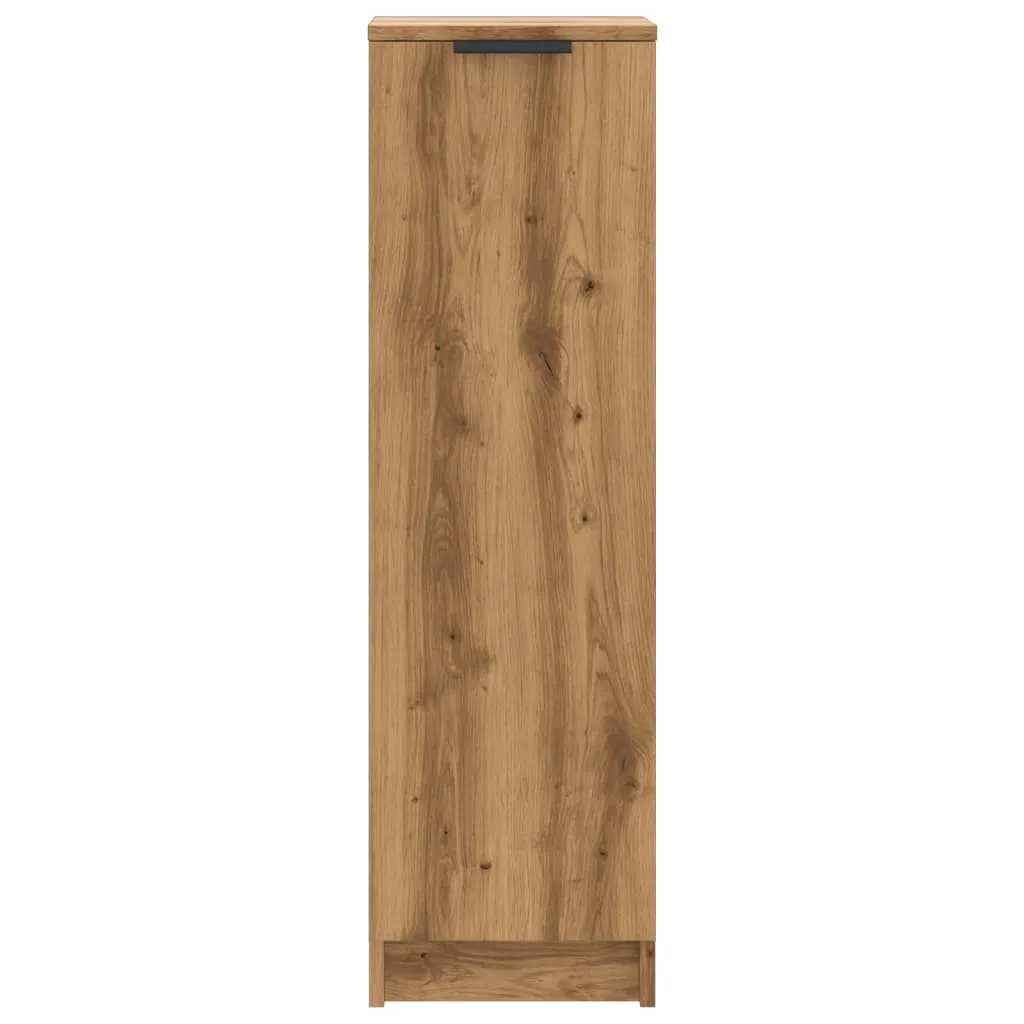 Shoe Cabinet Artisan Oak 29.5x35x100.5 cm Engineered Wood