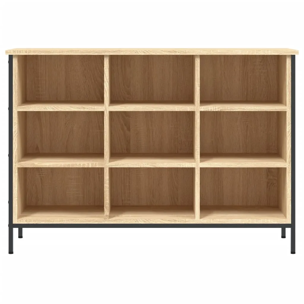 Shoe Cabinet Sonoma Oak 100x35x70 cm Engineered Wood