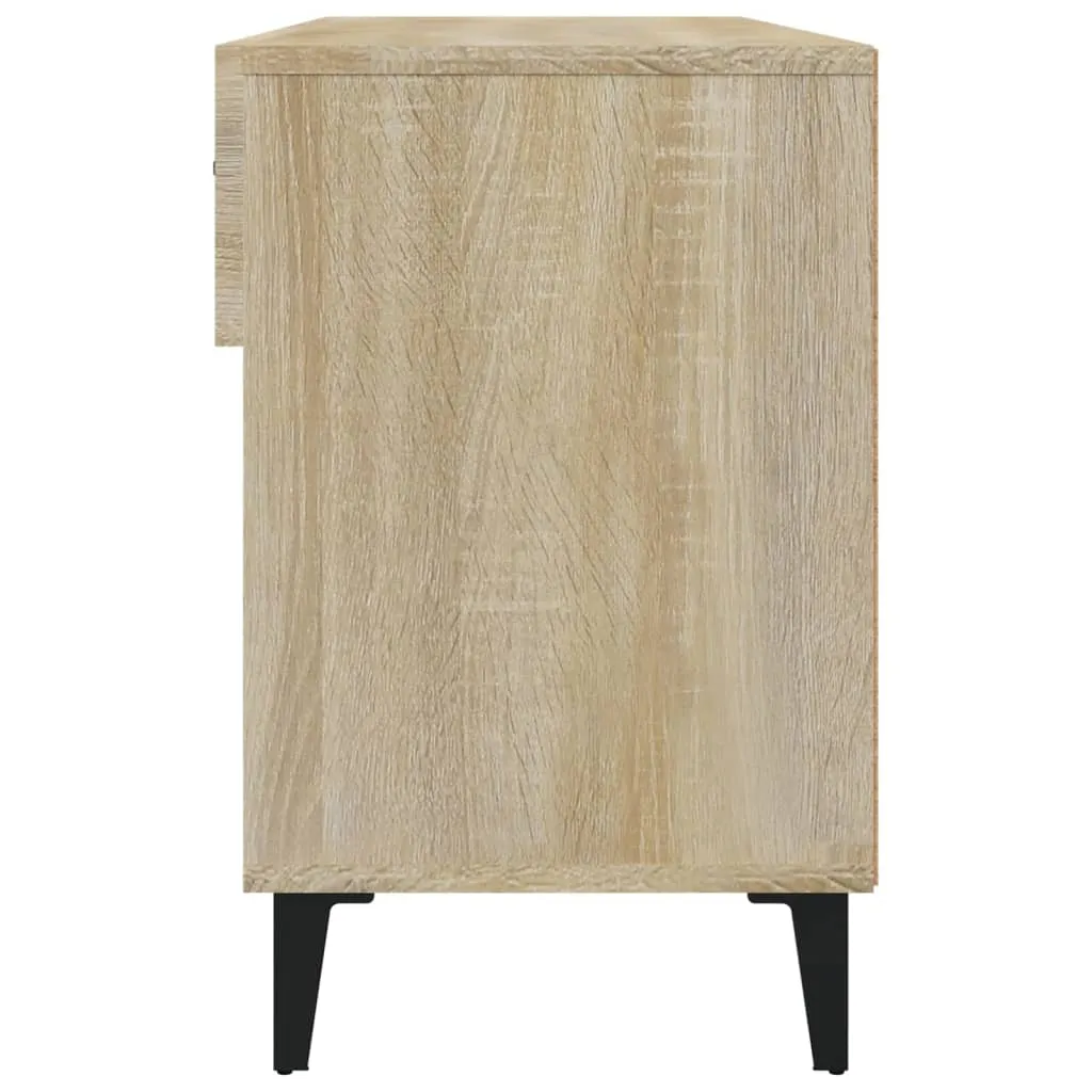 Shoe Cabinet Sonoma Oak 102x35x55 cm Engineered Wood