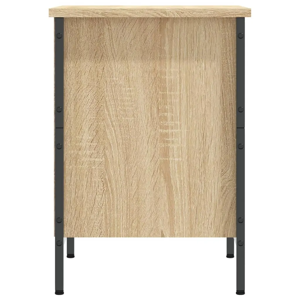 Shoe Cabinet Sonoma Oak 38x35x50 cm Engineered Wood