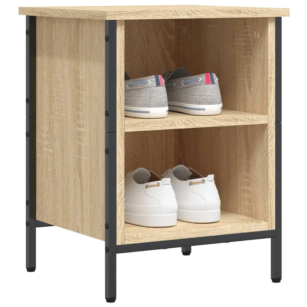 Shoe Cabinet Sonoma Oak 38x35x50 cm Engineered Wood