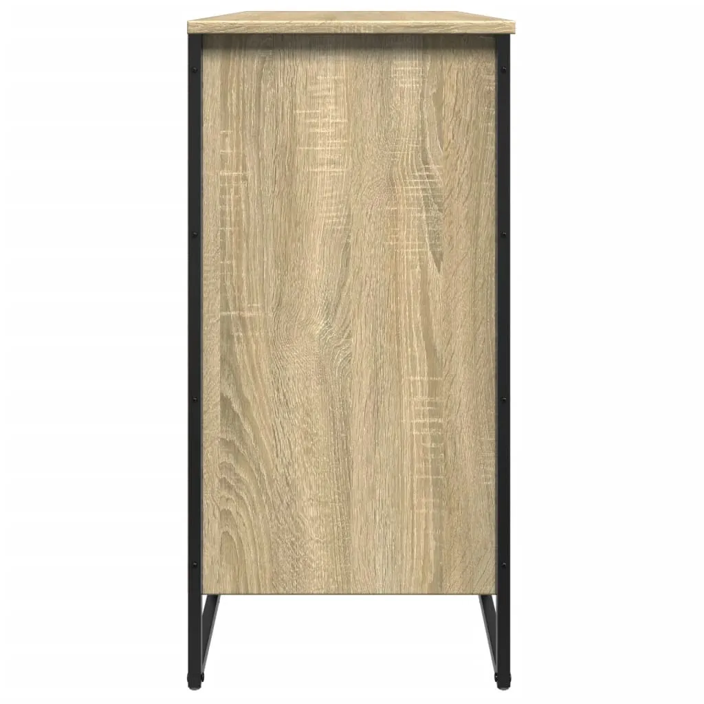 Shoe Cabinet Sonoma Oak 80x38x78 cm Engineered Wood