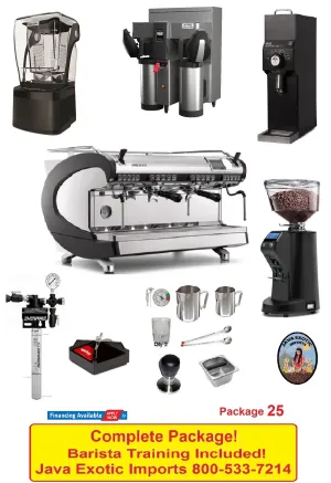 Simonelli Aurelia Wave Coffee Shop PACKAGE plus BARISTA TRAINING!