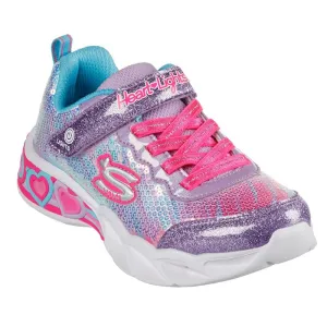 Skechers Girls Light Ups Sweetheart Lights Lets Shine Purple