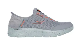 Skechers Mens Slip-ins Go Walk Flex Waterproof Grey