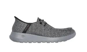 Skechers Mens Slip-ins Go Walk Max Halcyon Black Grey