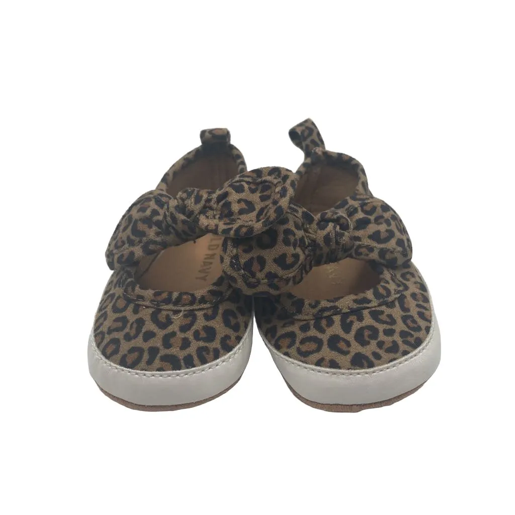 Slip-On Mary Jane Soft Sole - Leopard Print