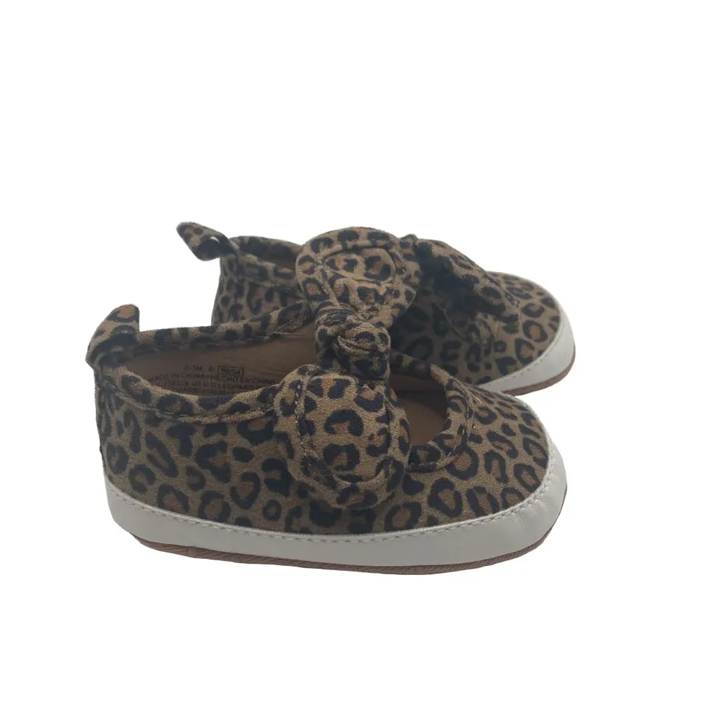 Slip-On Mary Jane Soft Sole - Leopard Print