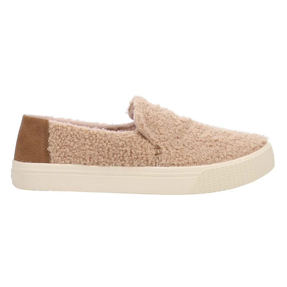 Sunset Faux Shearling Slip On Sneakers