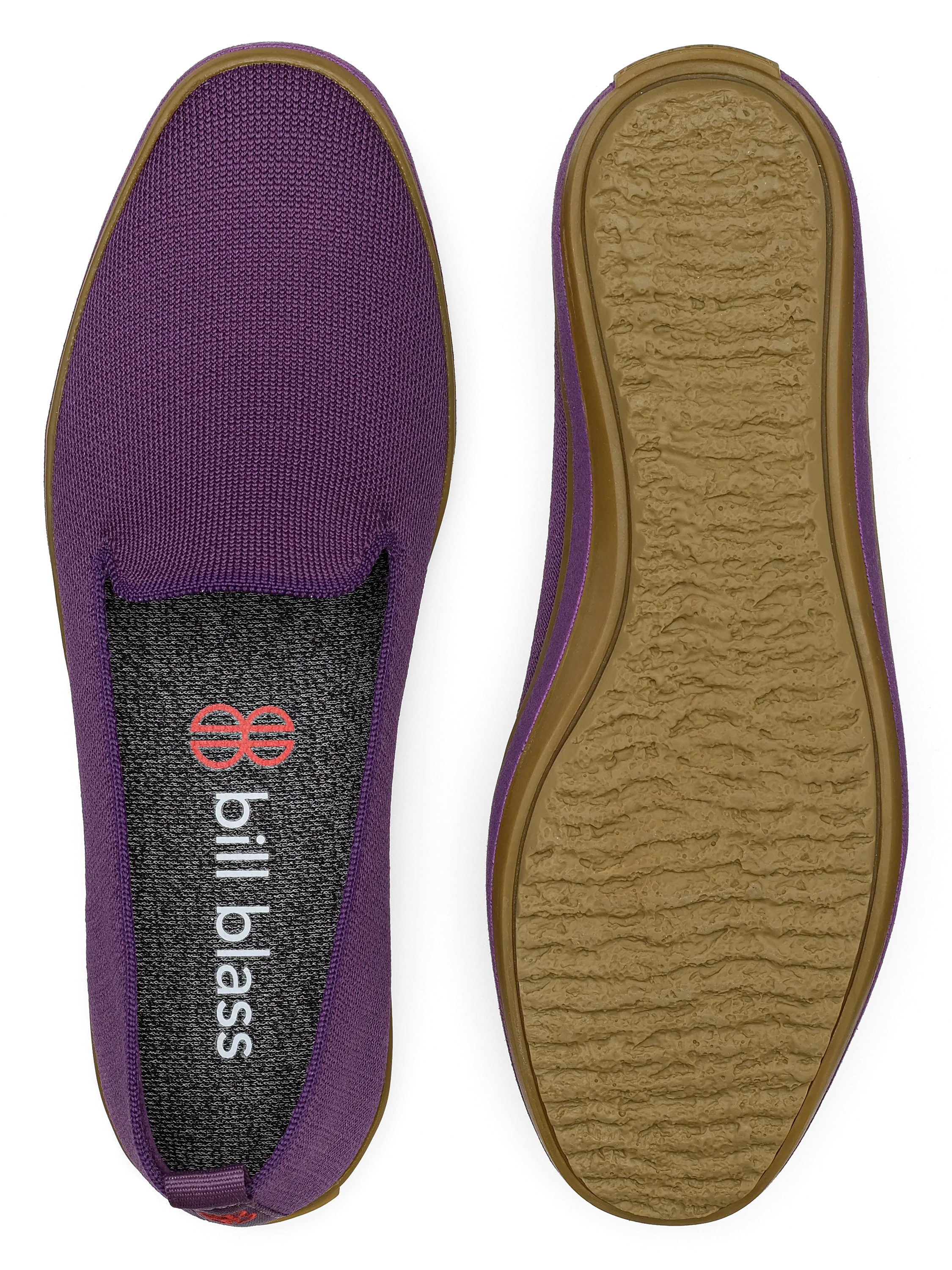 Sutton Knit Slip On - Purple Heart