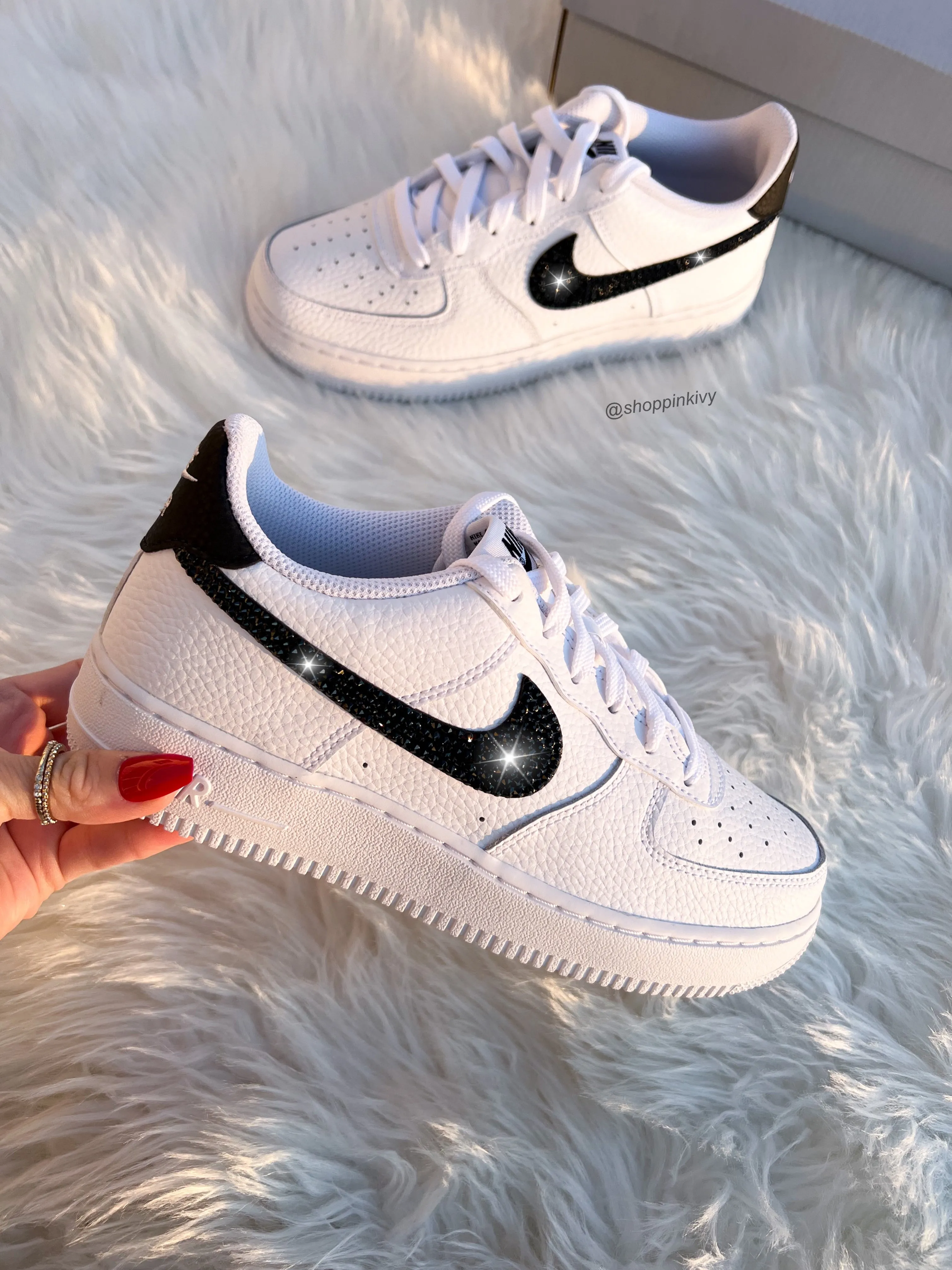 Swarovski Women’s Air Force 1 Low Shoes