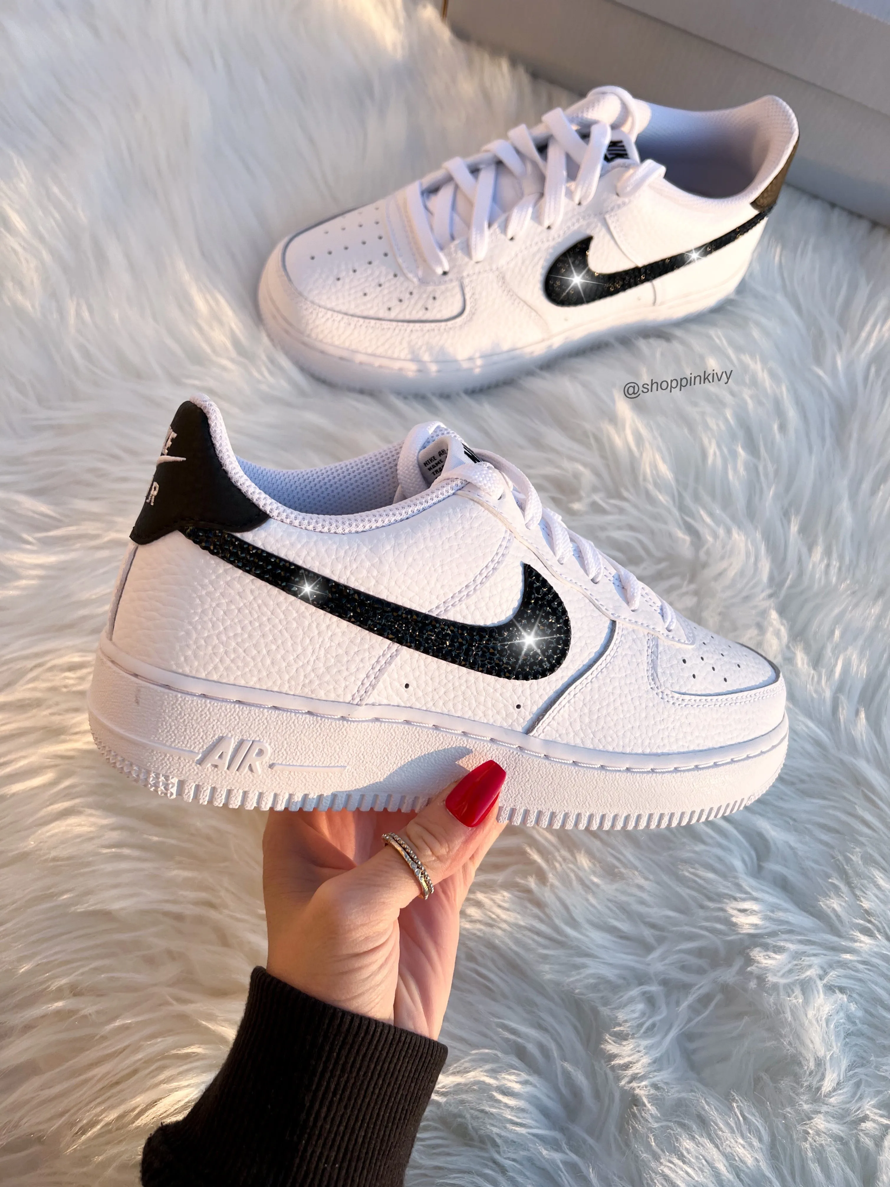 Swarovski Women’s Air Force 1 Low Shoes