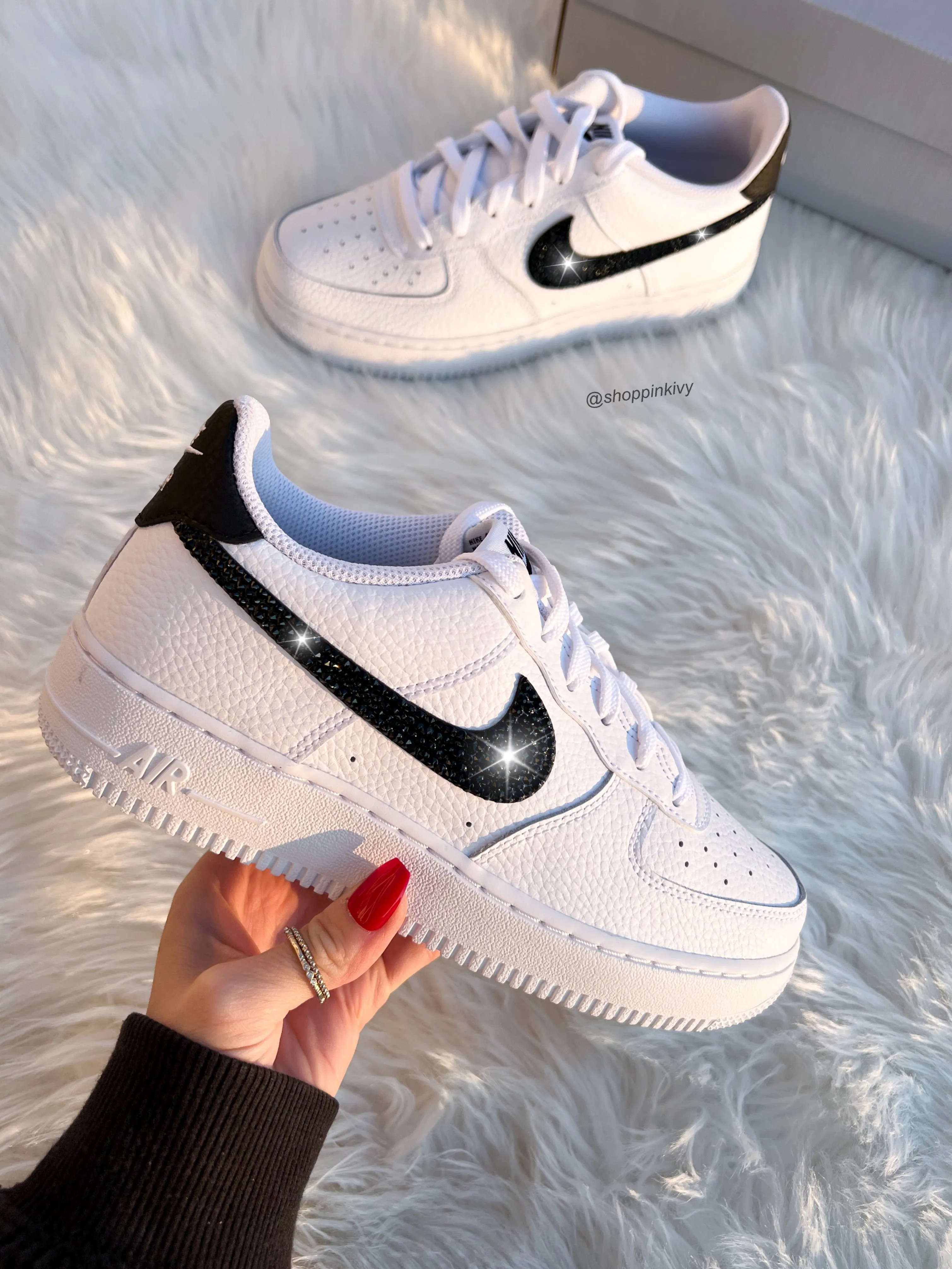 Swarovski Women’s Air Force 1 Low Shoes