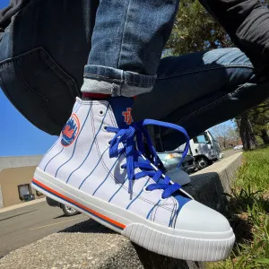 T7L x Mets "Racing Stripe" Sneakers