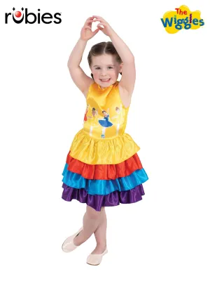 THE WIGGLES BALLERINA MULTI-COLOURED DRESS, CHILD