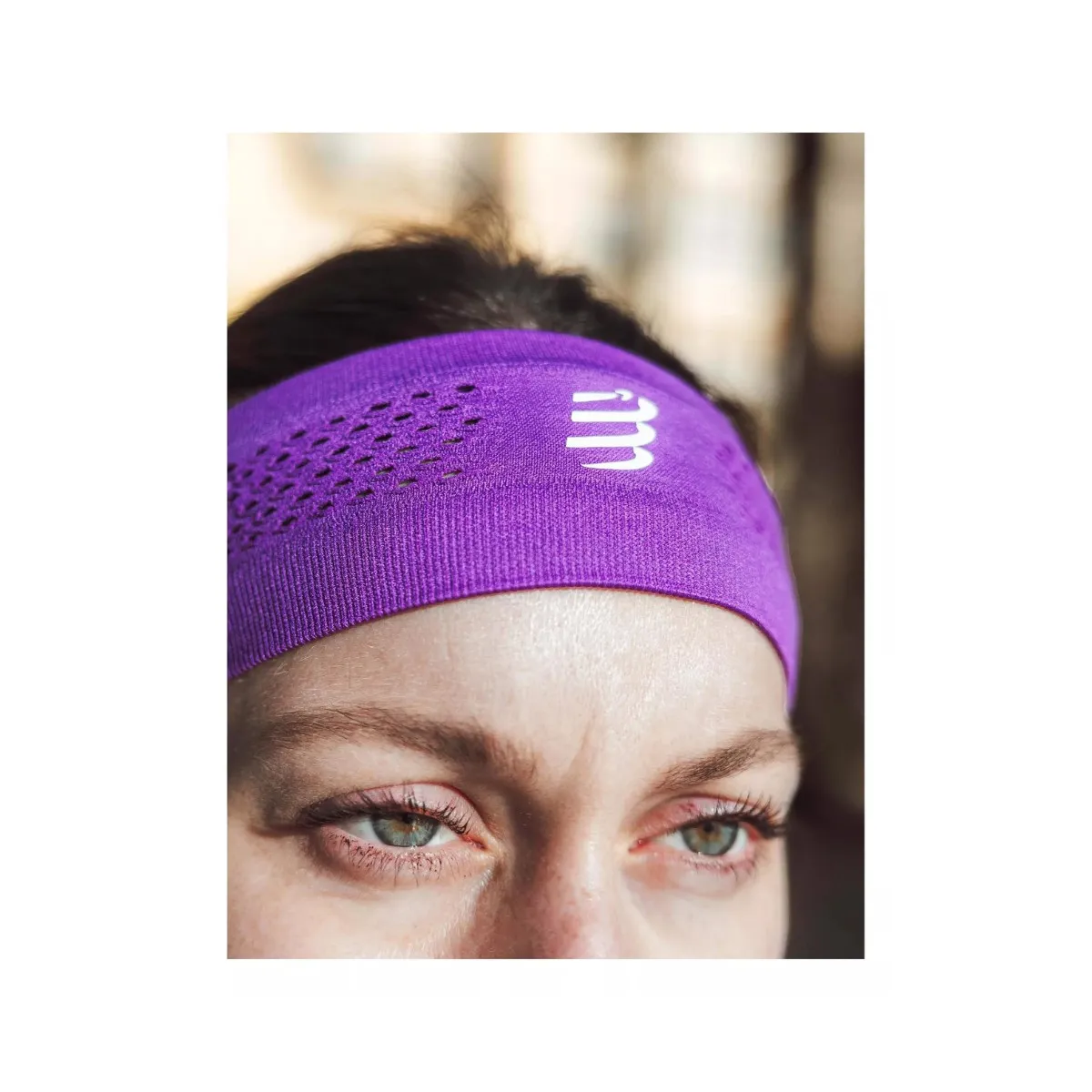 Thin Band Compressport On/Off Purple