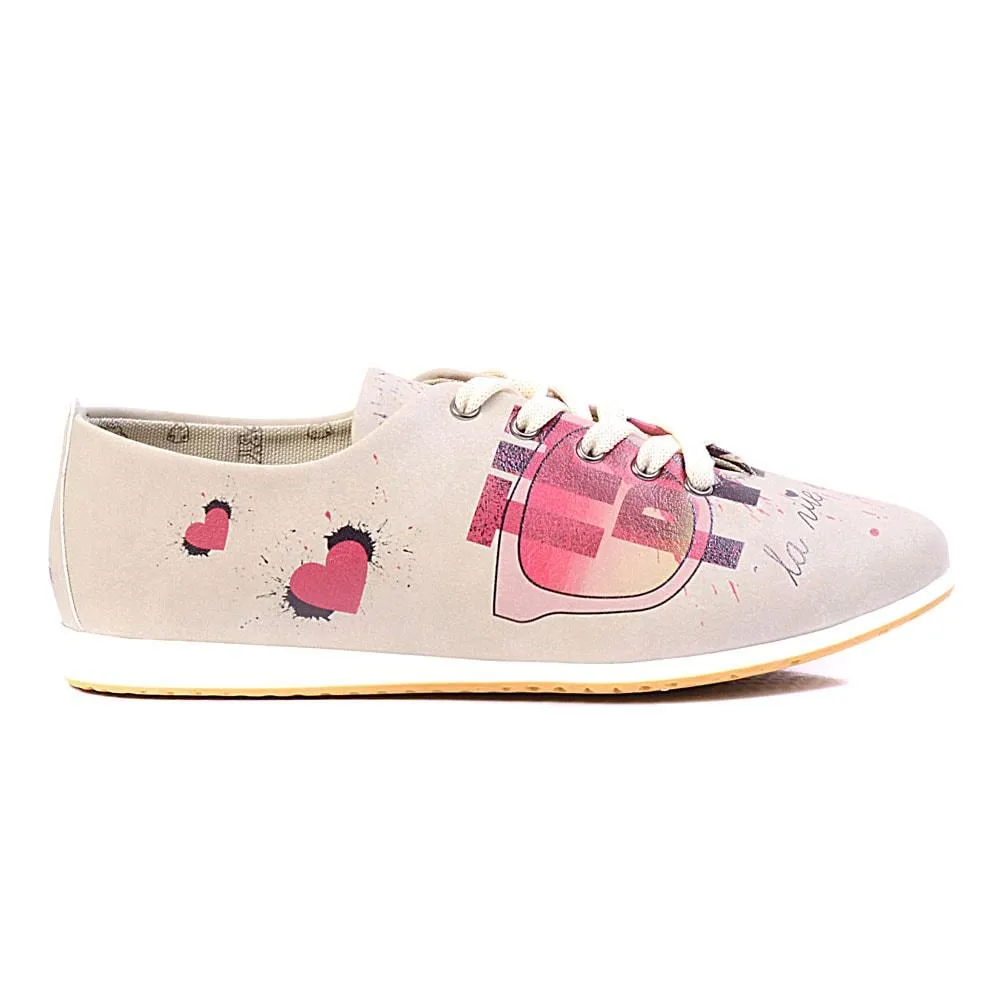 Think Pink Ballerinas Shoes SLV180