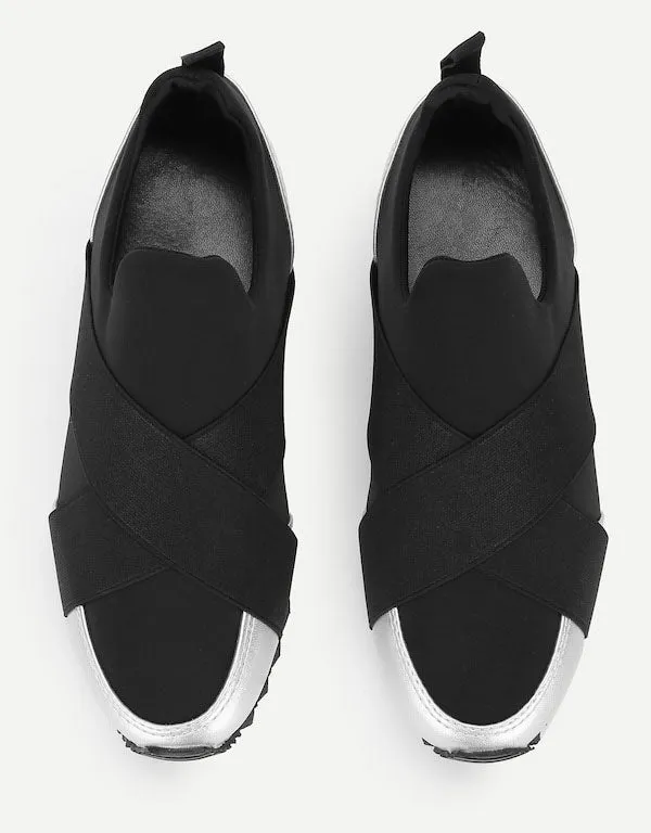 Top Slip On Velcro Sneakers