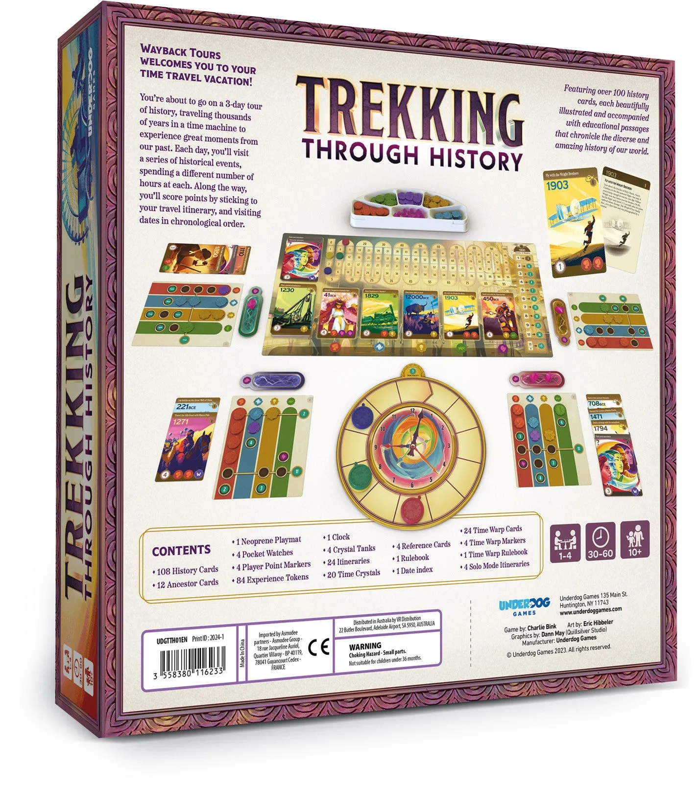 Trekking Through History Game