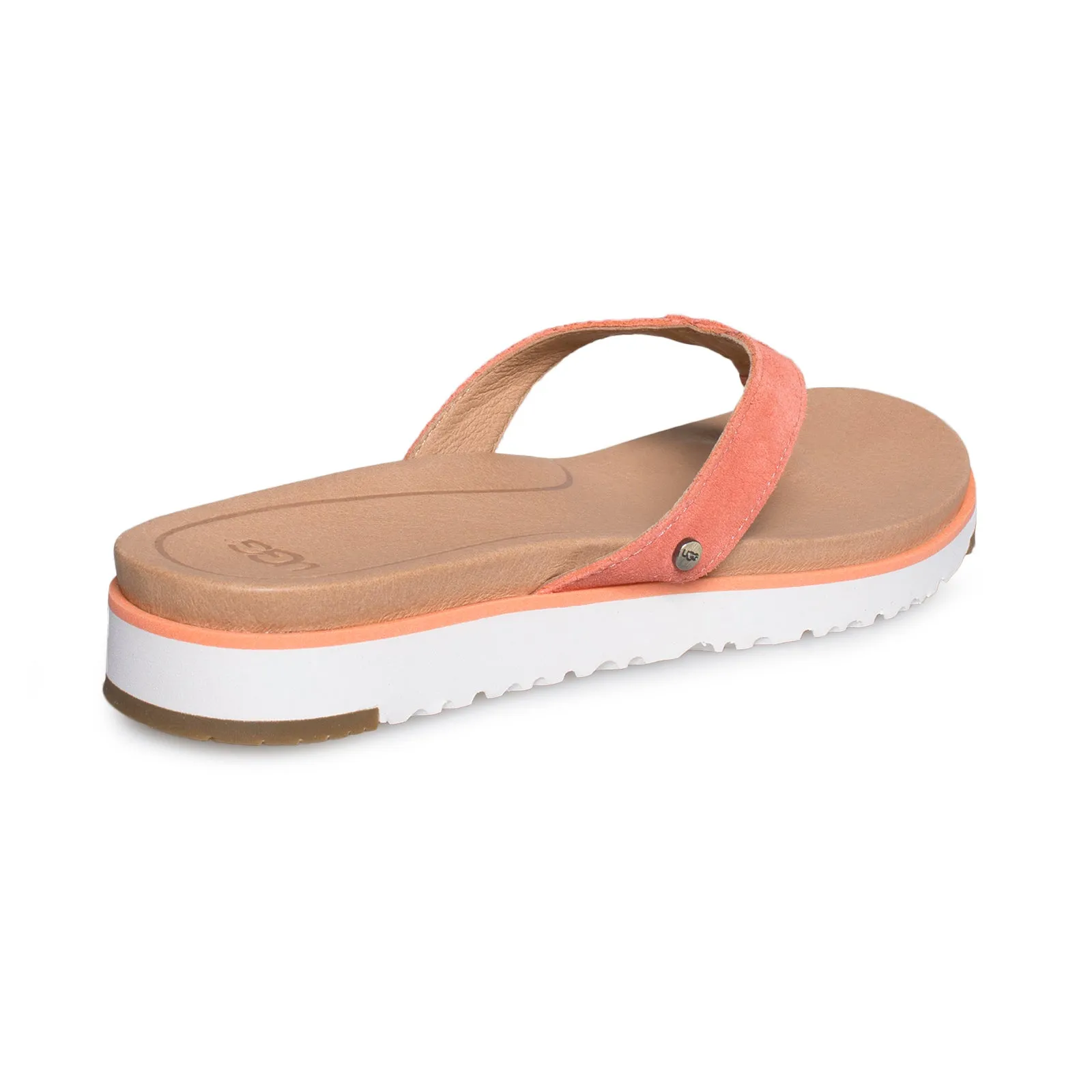 UGG Lorrie Fusion Coral Flip Flops - Women's