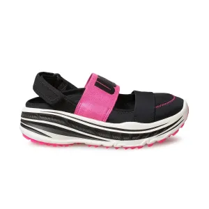 UGG Slingback Runner Black Pink Shoes - Women's