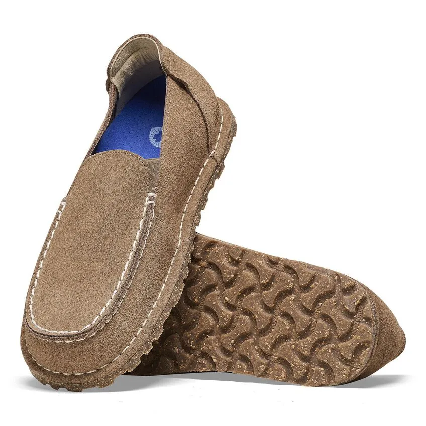 UNISEX BIRKENSTOCK UTTI SLIP ON | GRAY TAUPE