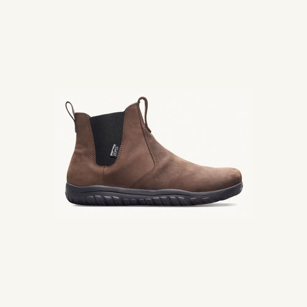 Unisex Lems Chelsea Boot Waterproof Color: Espresso