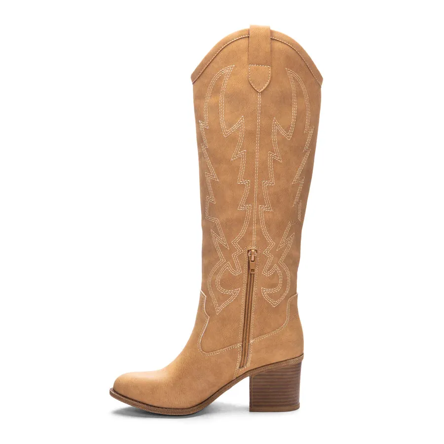 Upwind Camel Western Boot